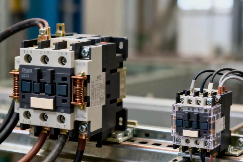 aThe major differences between an AC contactor and a relay aThe major differences between an AC contactor and a relay